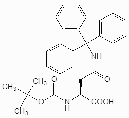boc-asn (trt) -oh [cas no . 132388-68-2]