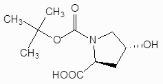 boc-hyp-oh [cas no . 13726-69-7]