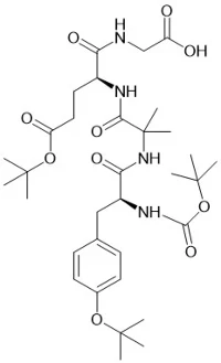 Boc-TyrtBu-Aib-GluOtBu-Gly-OH Boc-TyrtBu-Aib-GluOtBu-Gly-OH