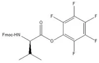 Fmoc-D-วาล-OPfp CAS 125043-10-9